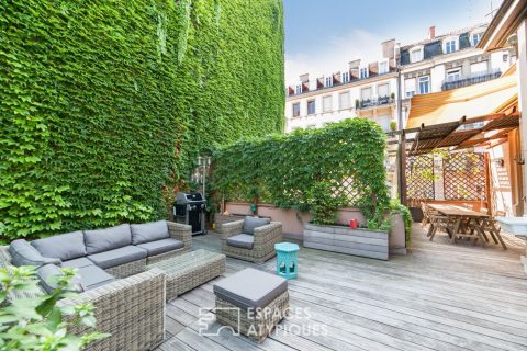 Triplex de caractère avec terrasse