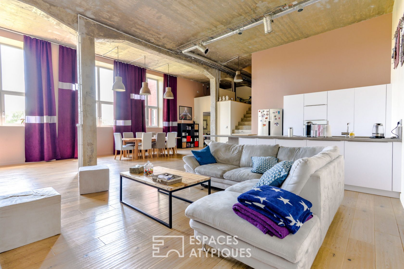 Loft in the heart of an old industrial site