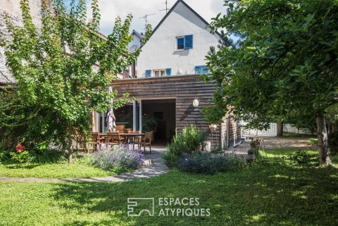 Town house and garden