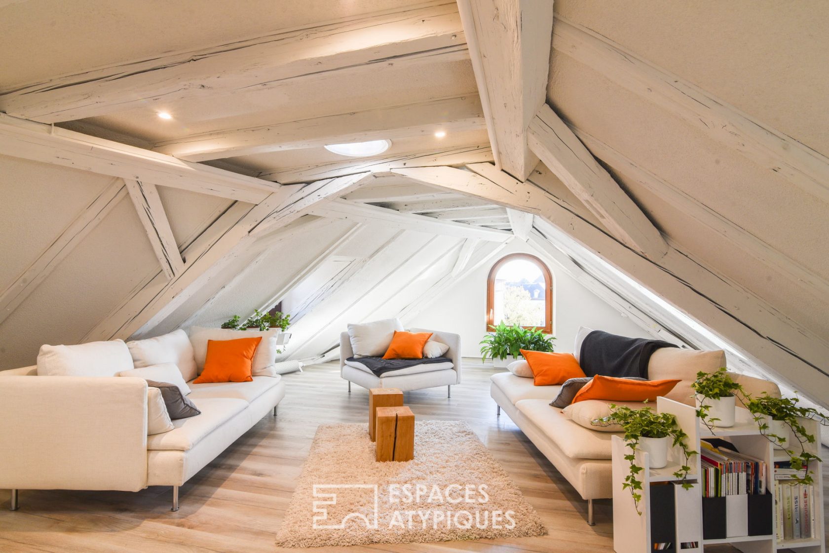 Duplex esprit loft au cœur de la Petite France