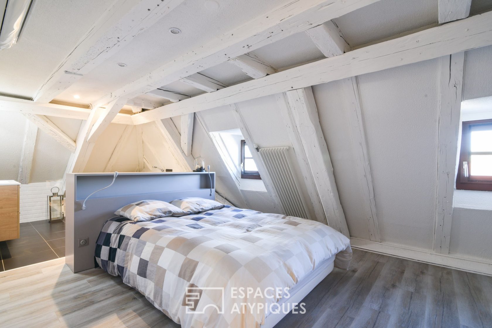 Duplex esprit loft au cœur de la Petite France