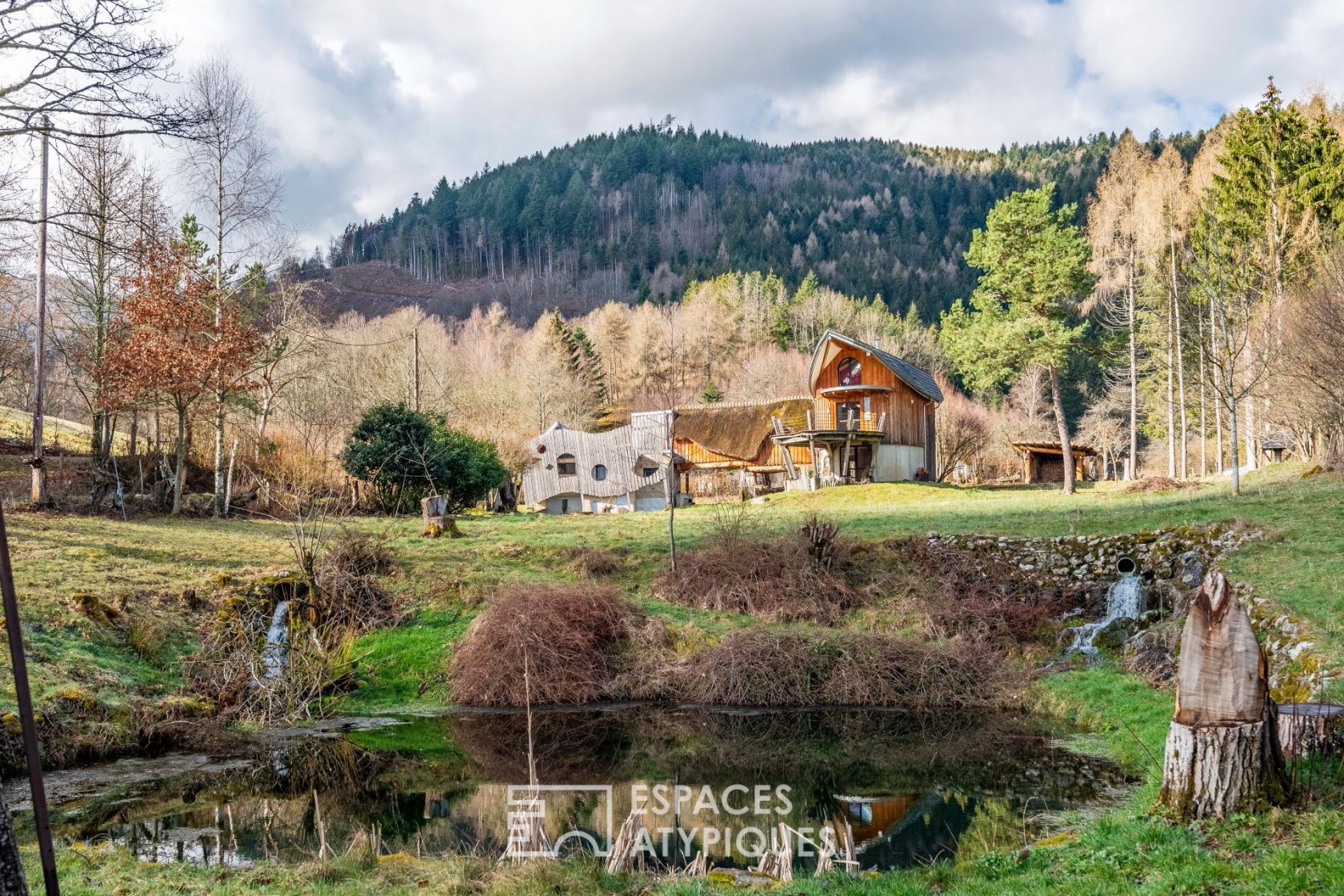 Maison bioclimatique à l’esprit bohème