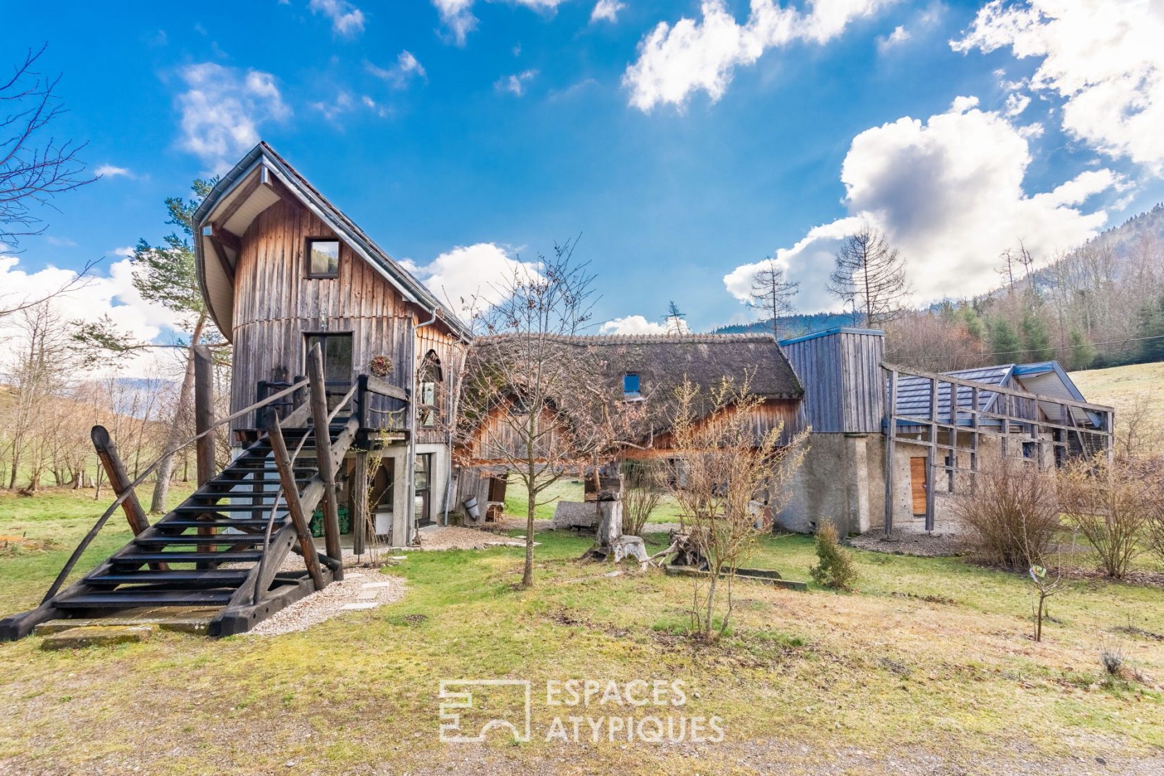 Maison bioclimatique à l’esprit bohème