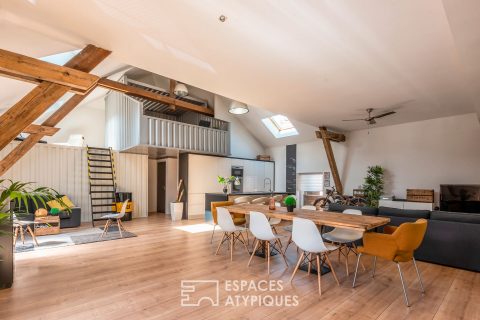 Loft discret dans une ancienne brasserie