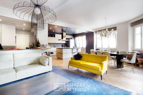 Appartement contemporain dans un immeuble de caractère