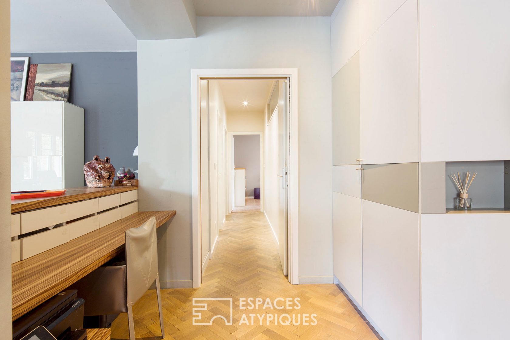 Appartement contemporain dans un immeuble de caractère