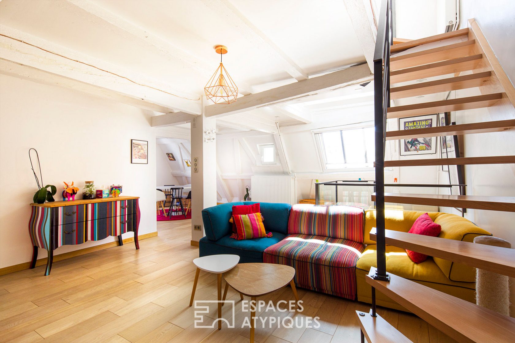 Duplex and its roof terrace