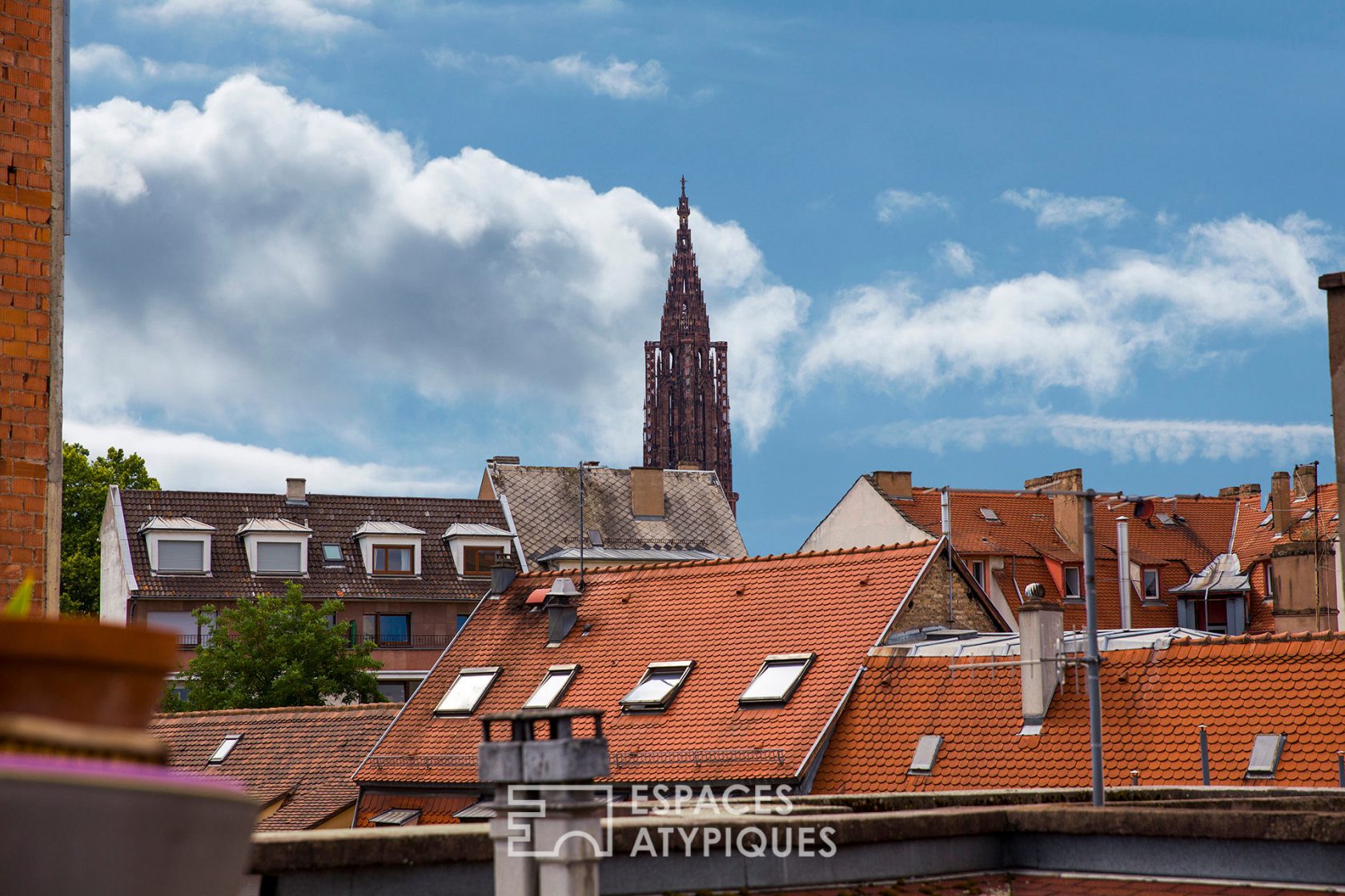 Duplex and its roof terrace