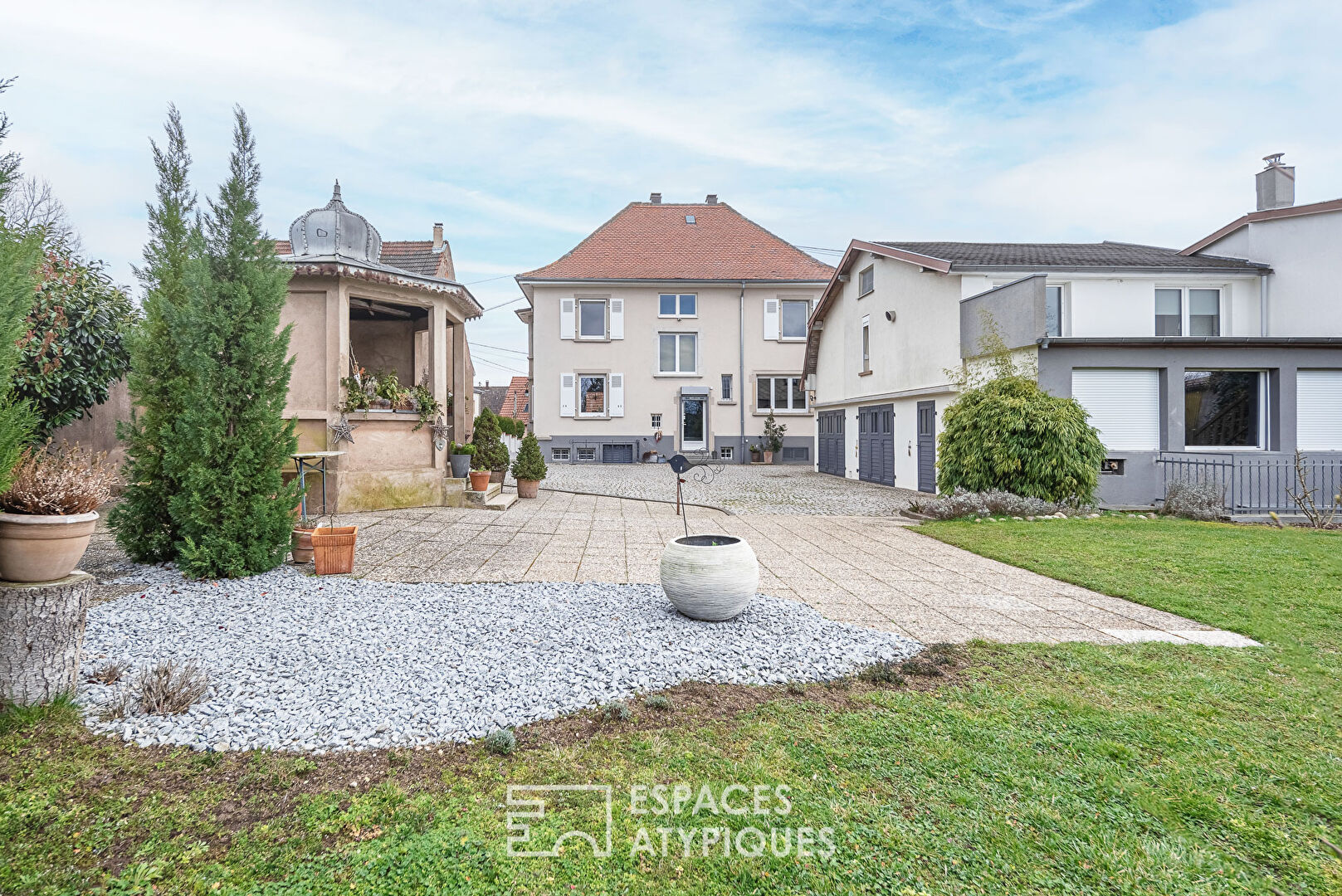 Élégante maison de maître et son jardin