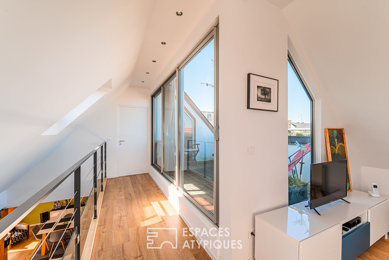 Duplex sous les toits et sa terrasse quartier Contades