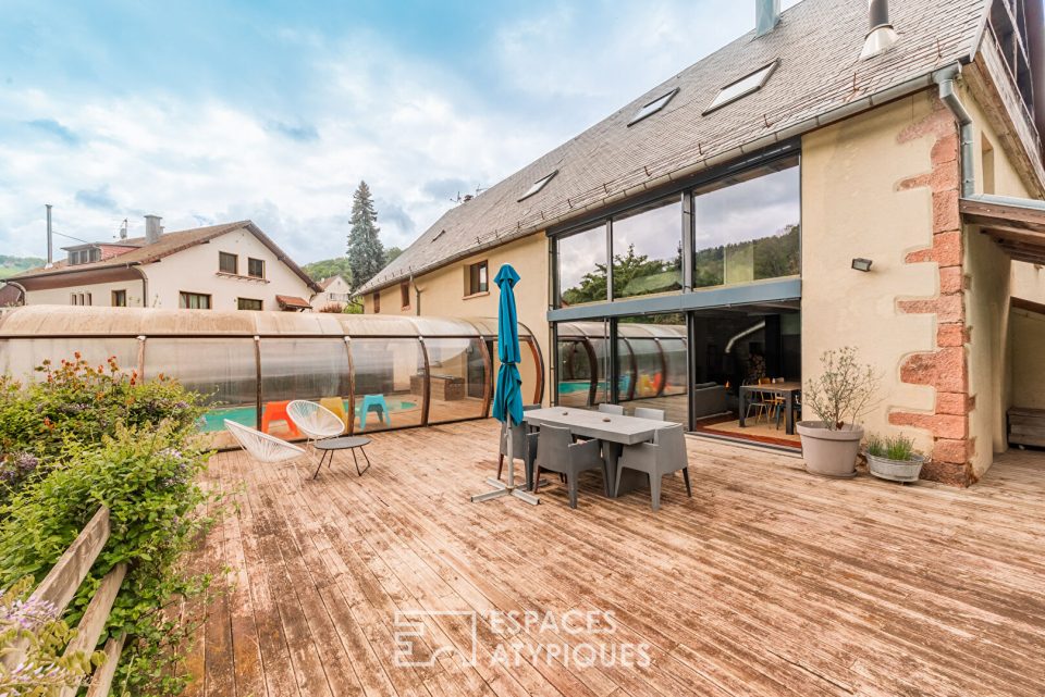Ferme rénovée et son gîte au coeur de la nature vosgienne