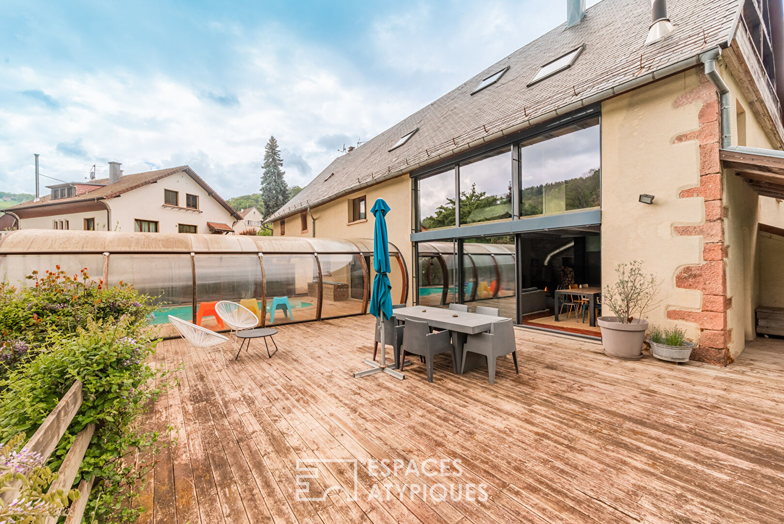 Ferme rénovée et son gîte au coeur de la nature vosgienne