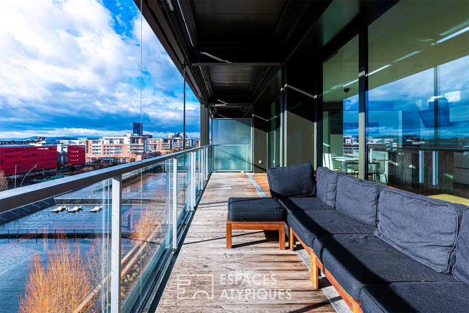 Appartement meublé avec terrasse et vue