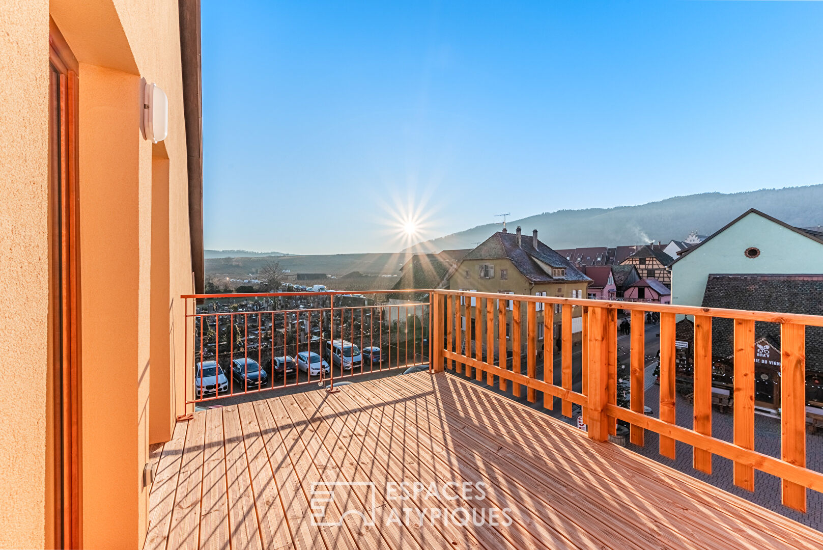 Appartement de caractère avec terrasse dans une ancienne maison vigneronne