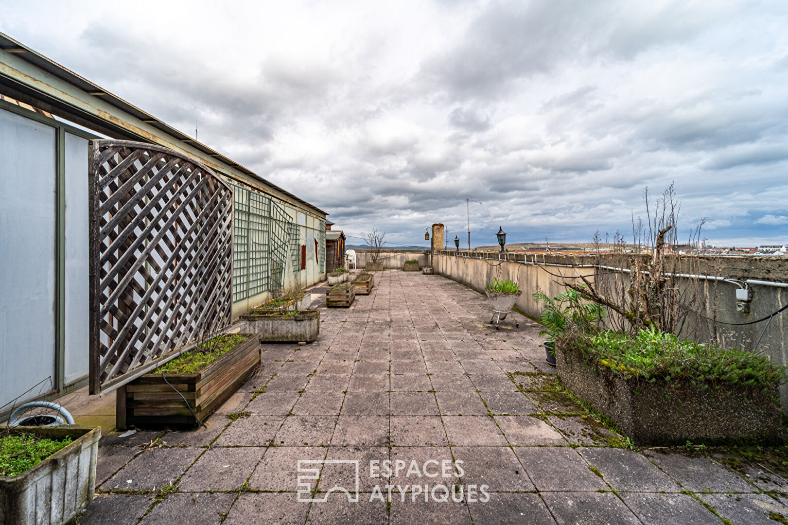 Duplex en coeur de ville et sa terrasse d’exception