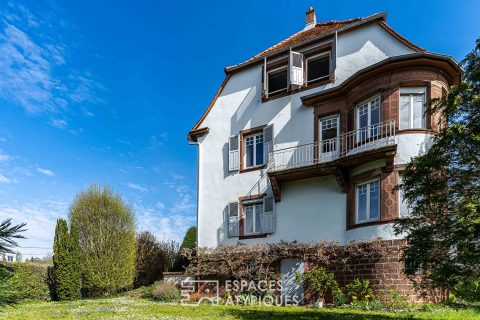 Manor house with garden