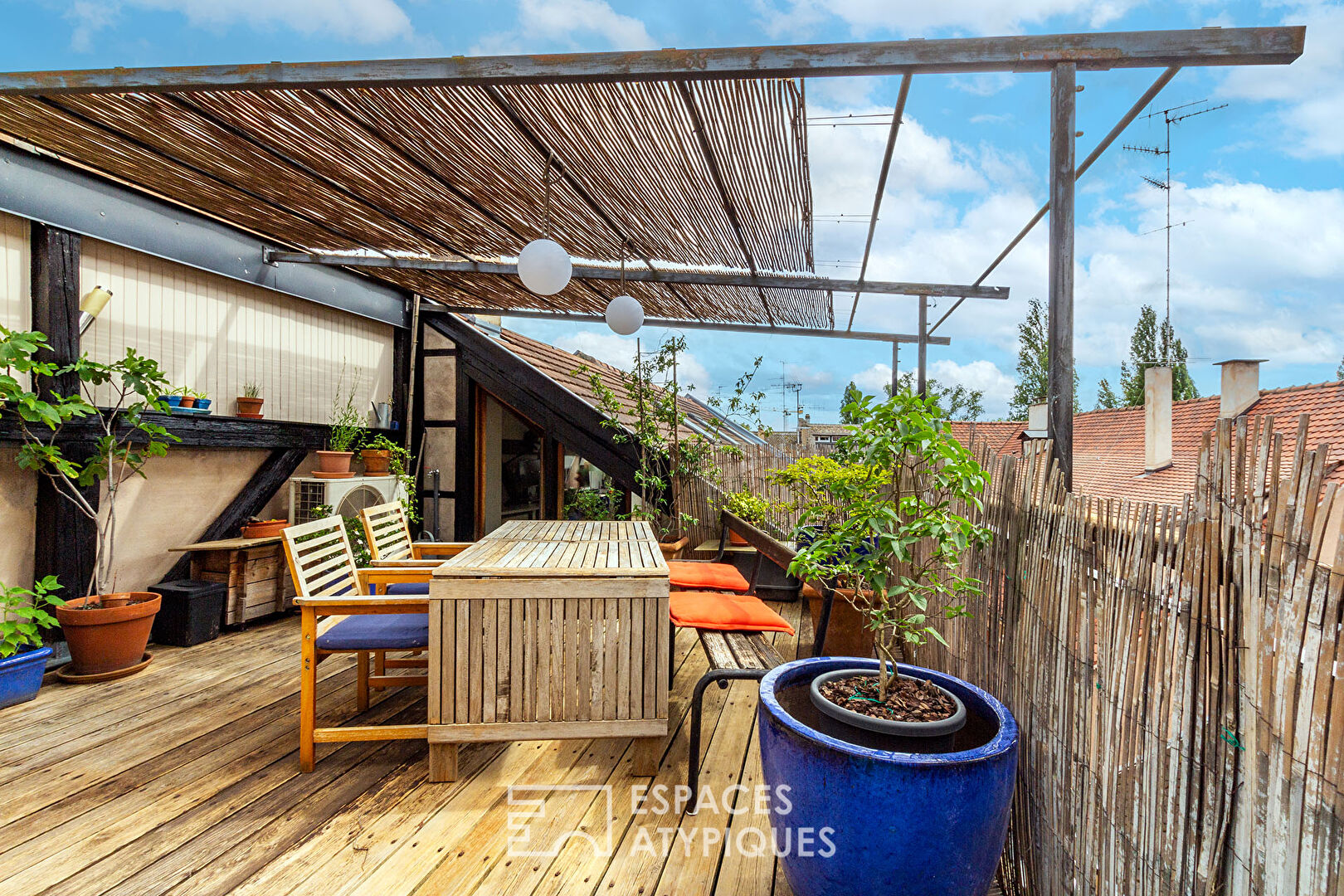 Duplex apartment with terrace in the heart of Petite France