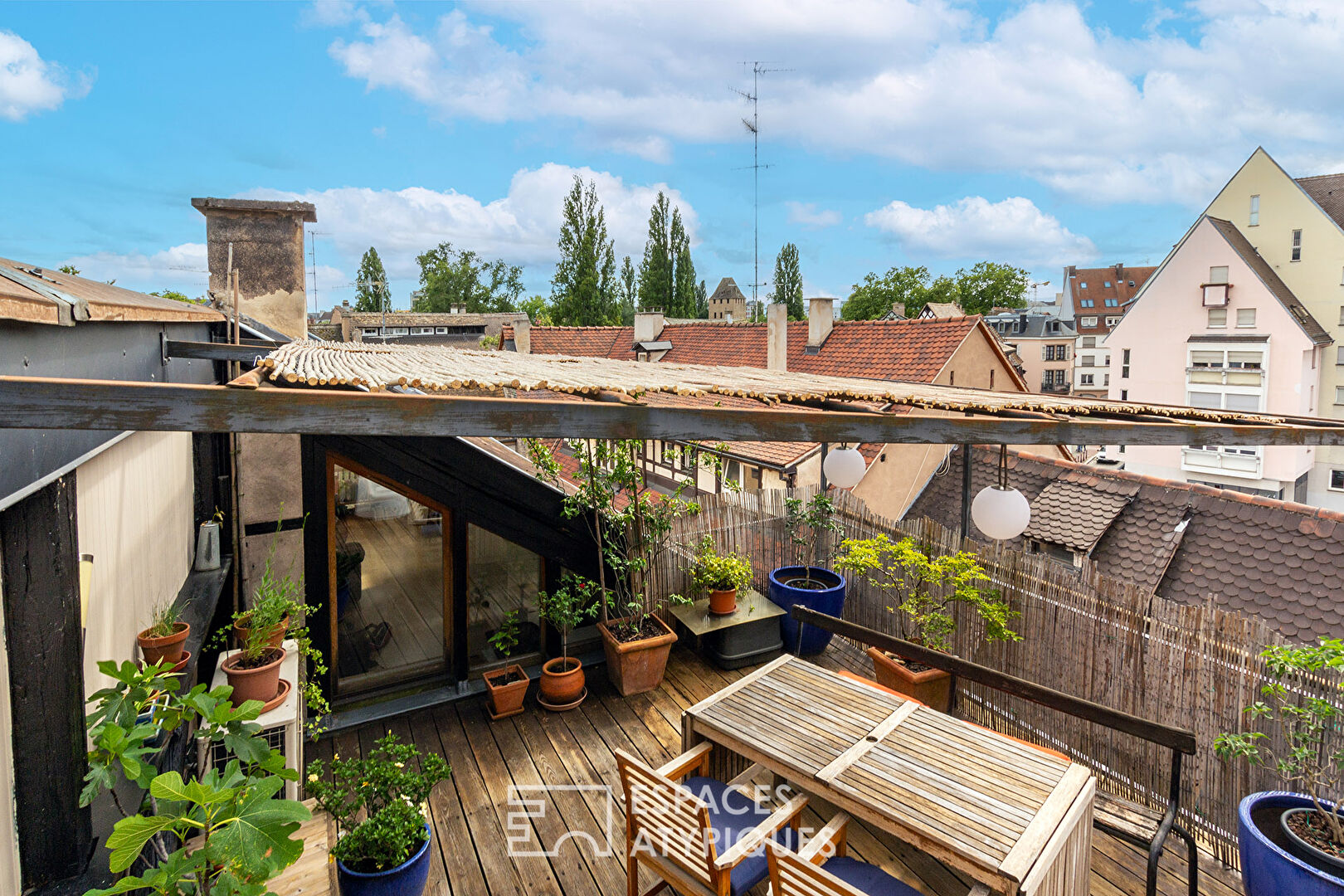 Duplex apartment with terrace in the heart of Petite France
