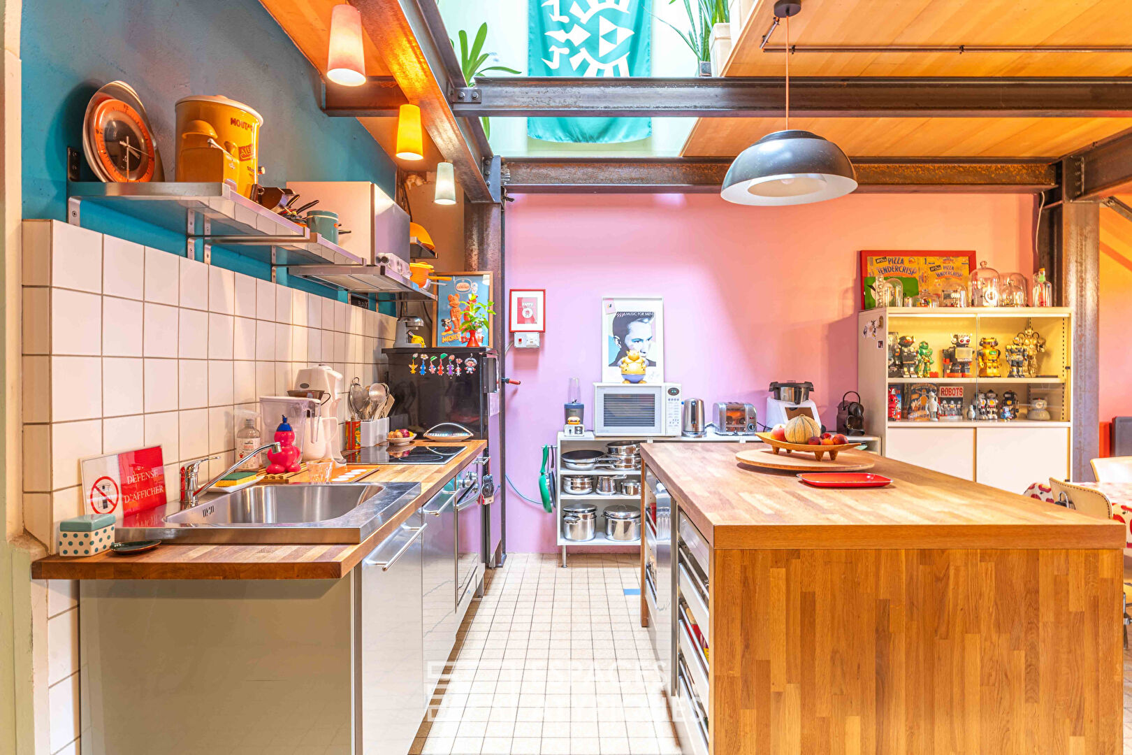 Loft dans un ancien cinéma