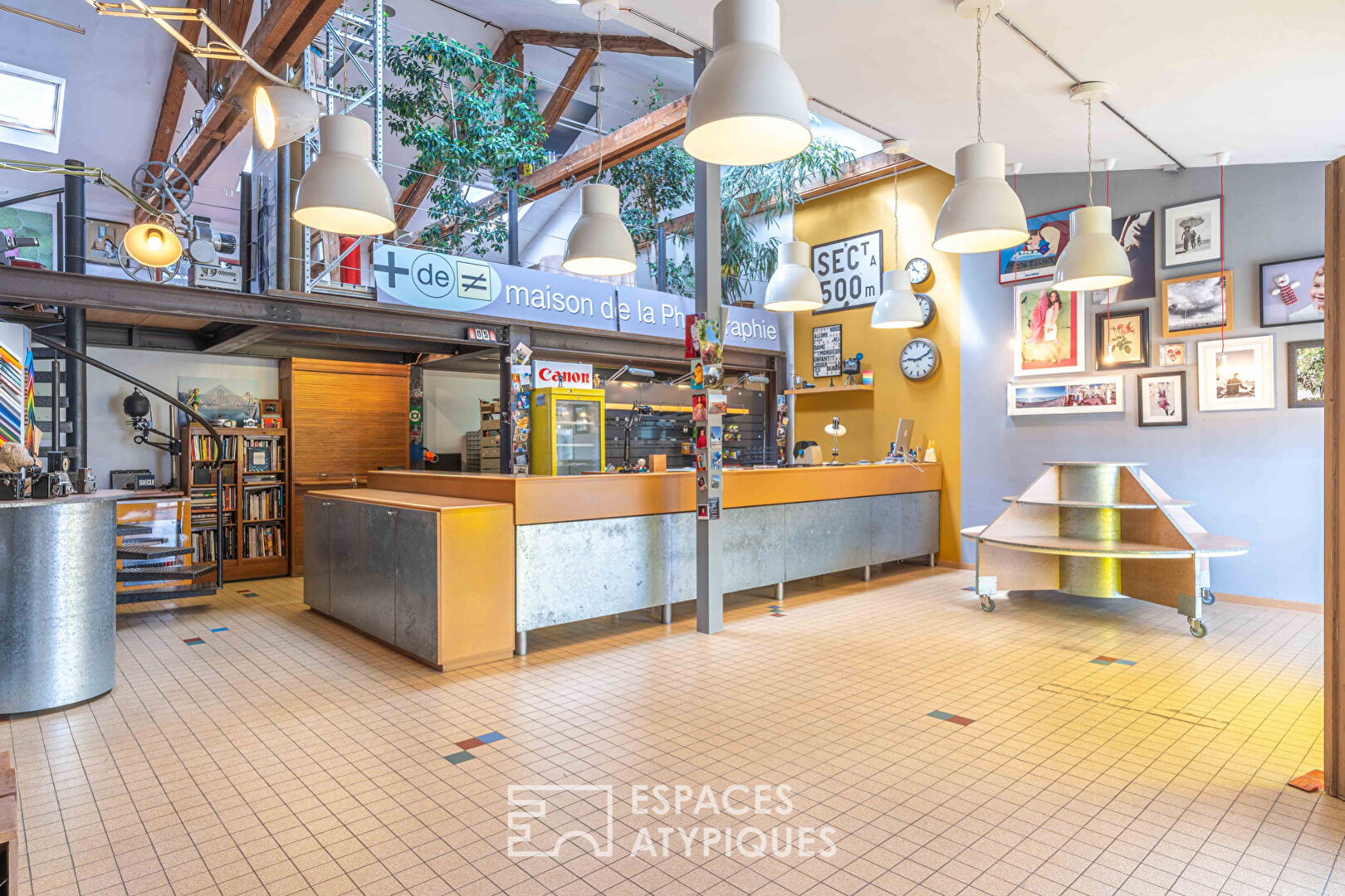Loft dans un ancien cinéma