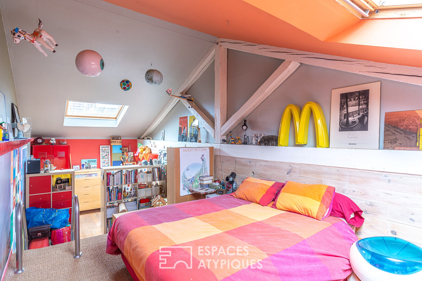 Loft dans un ancien cinéma
