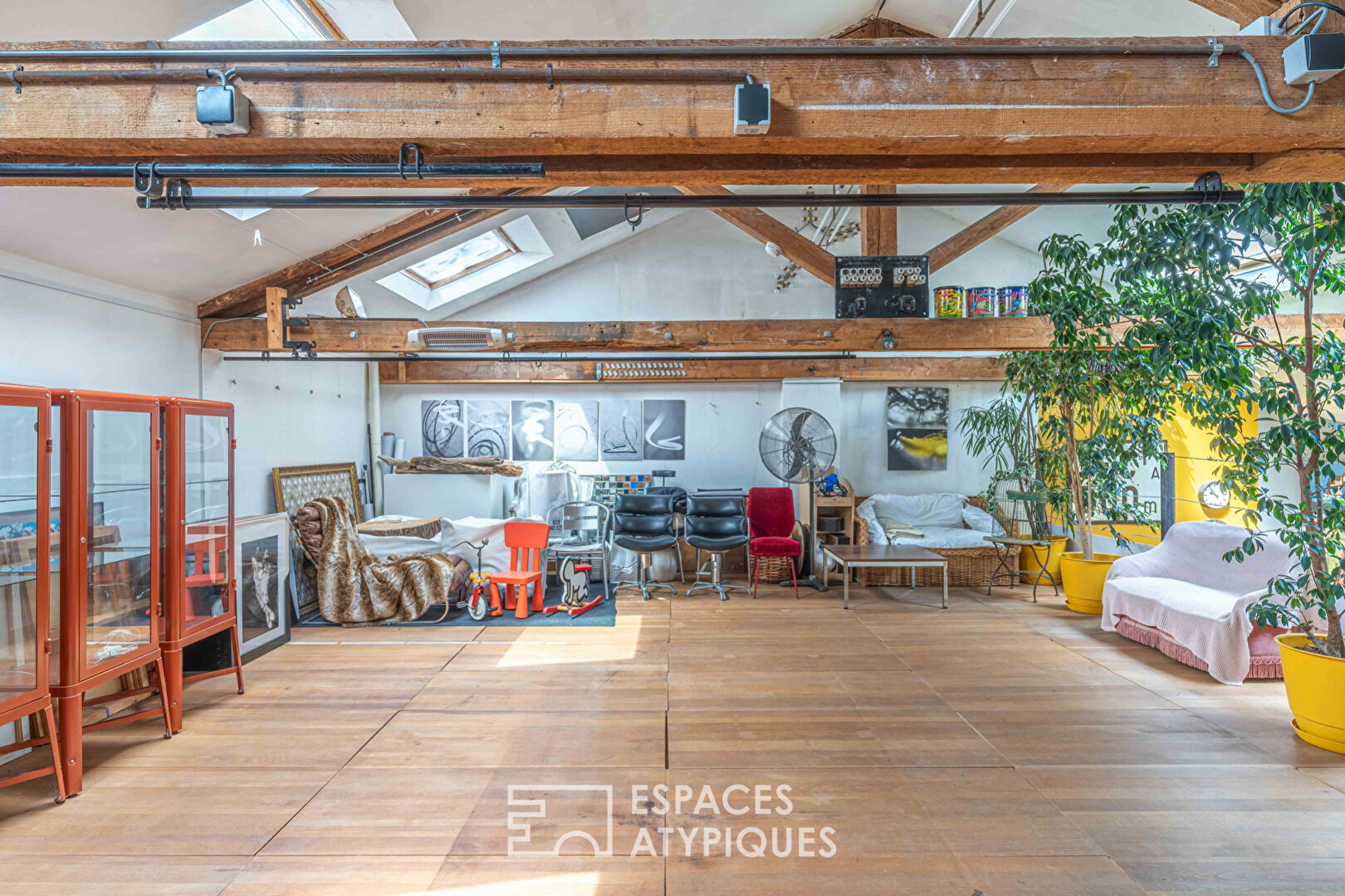 Loft dans un ancien cinéma