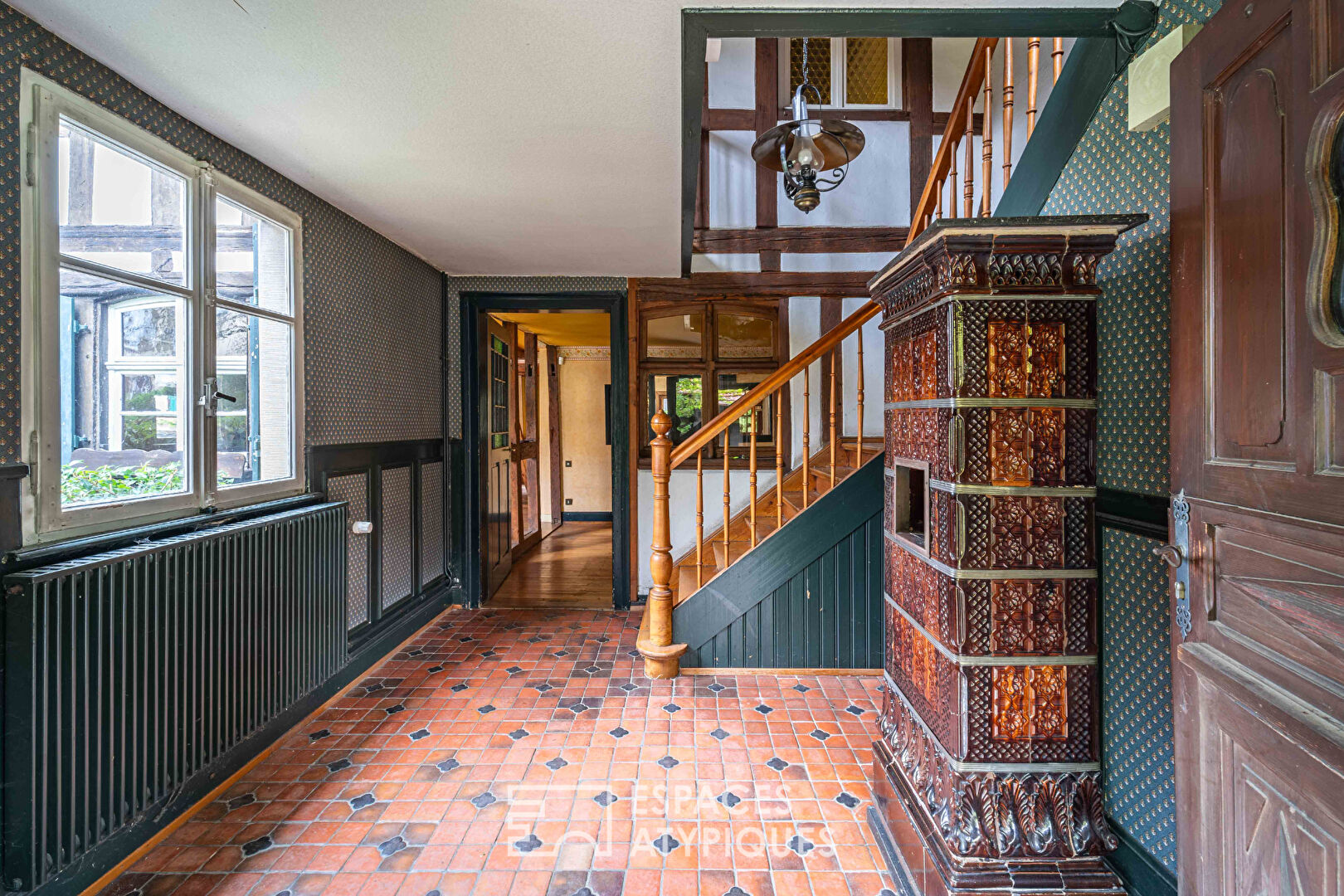 Alsatian house to be reinterpreted in a green setting
