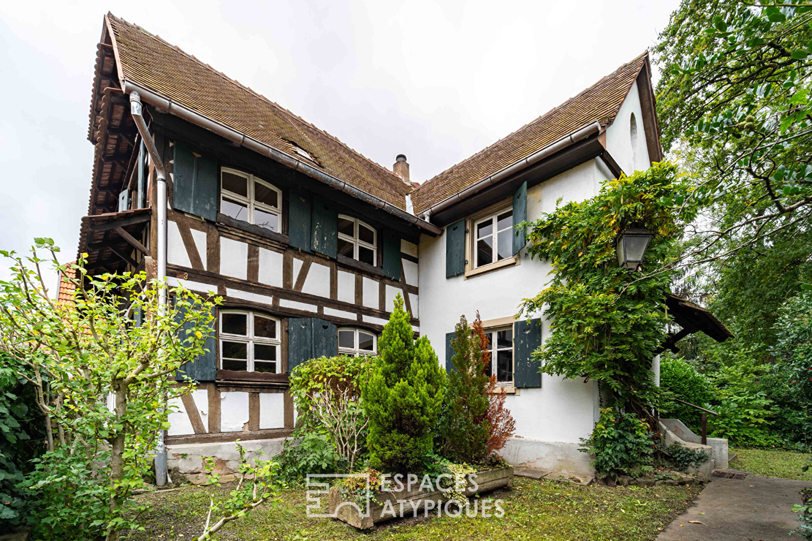 Alsatian house to be reinterpreted in a green setting