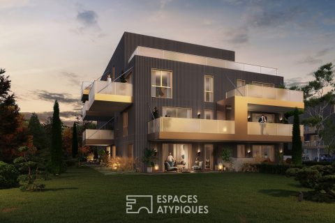 Neuf : Attique et ses terrasses dans une résidence éco-responsable