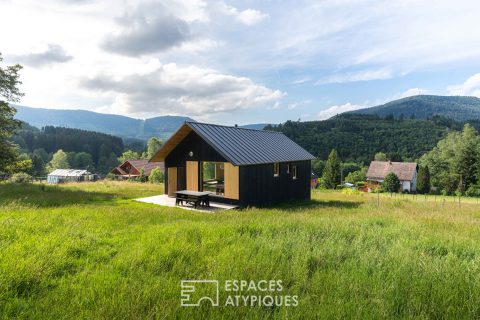 Minimalist architect-designed chalet in the heart of nature