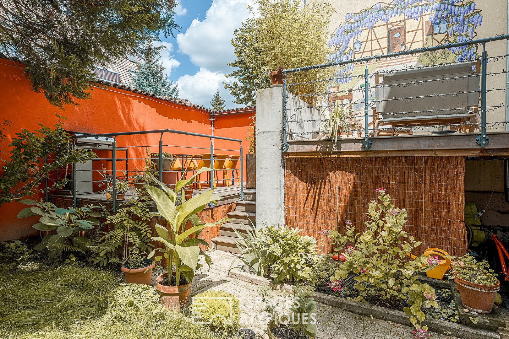 Maison de ville rénovée par un architecte au coeur de Neudorf