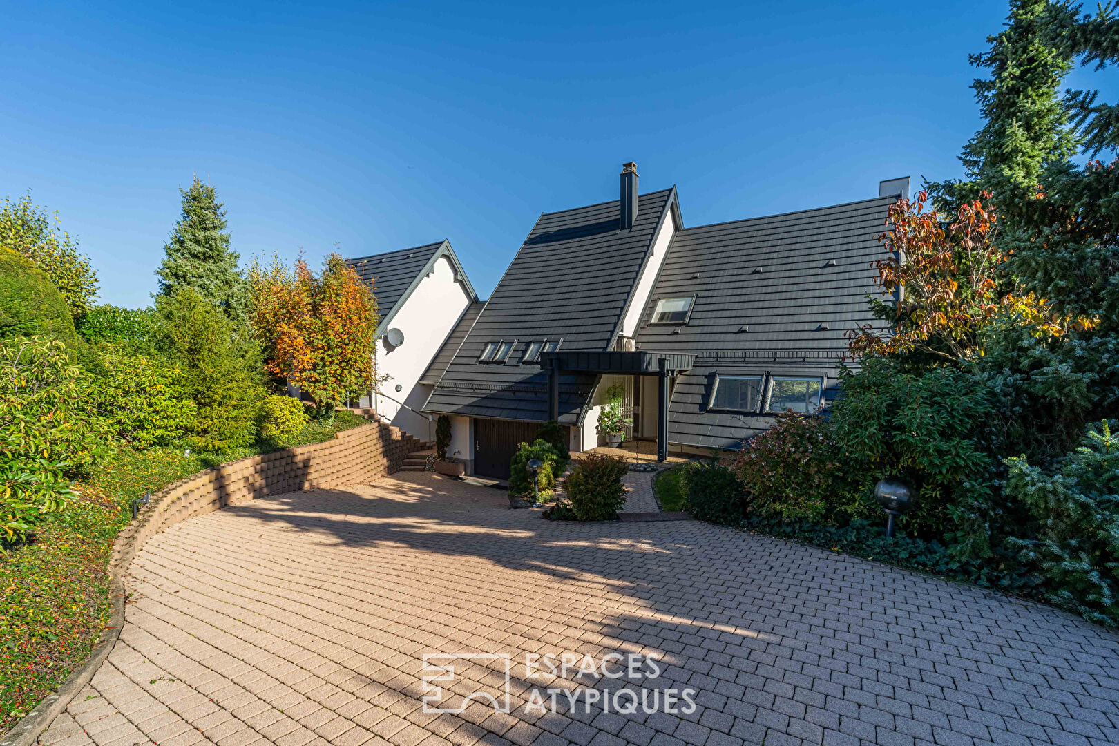 Maison d’architecte à la vue imprenable