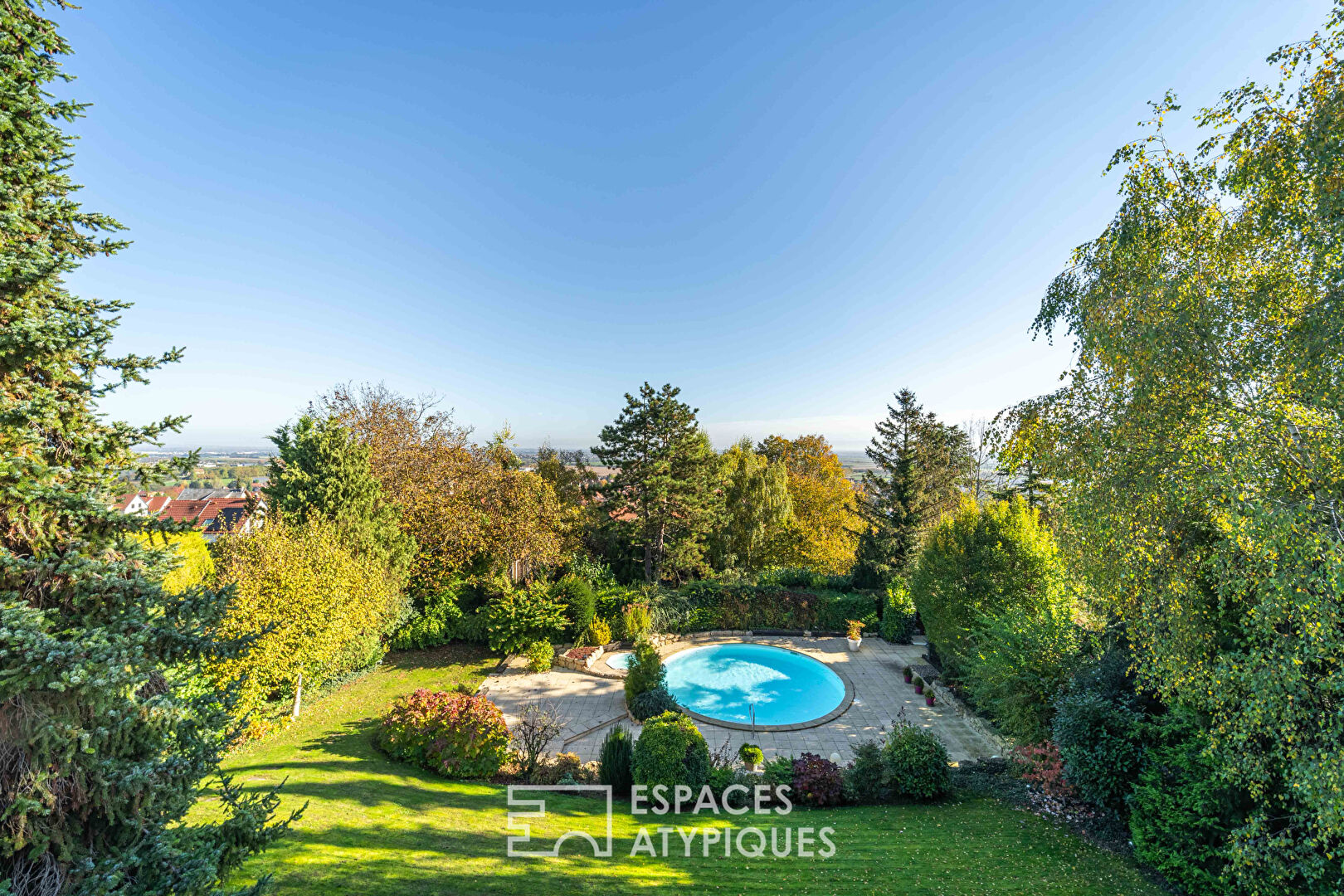 Maison d’architecte à la vue imprenable