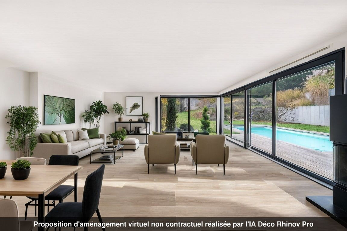 Villa années 30 revisitée et son jardin avec piscine