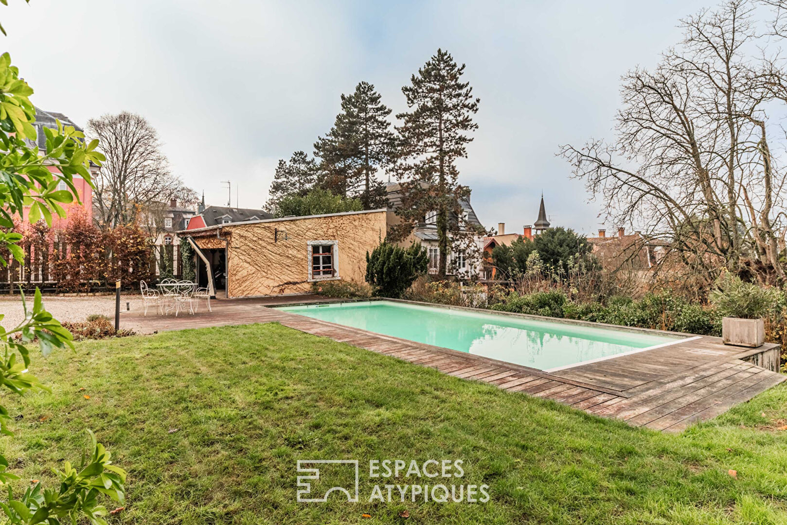 Maison de maître avec piscine et jardin sur les hauteurs du Rebberg