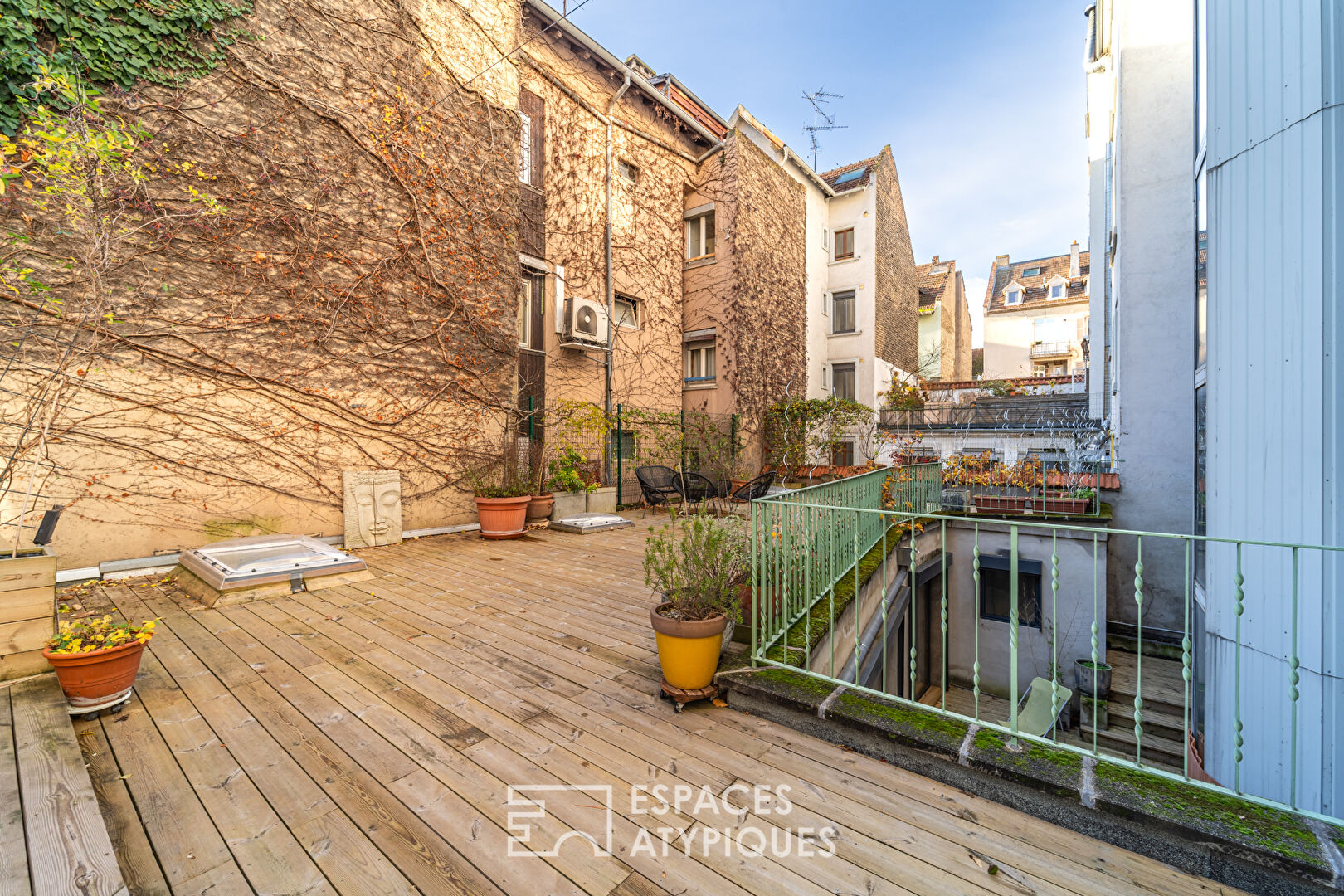 Loft et ses terrasses au coeur de Neudorf