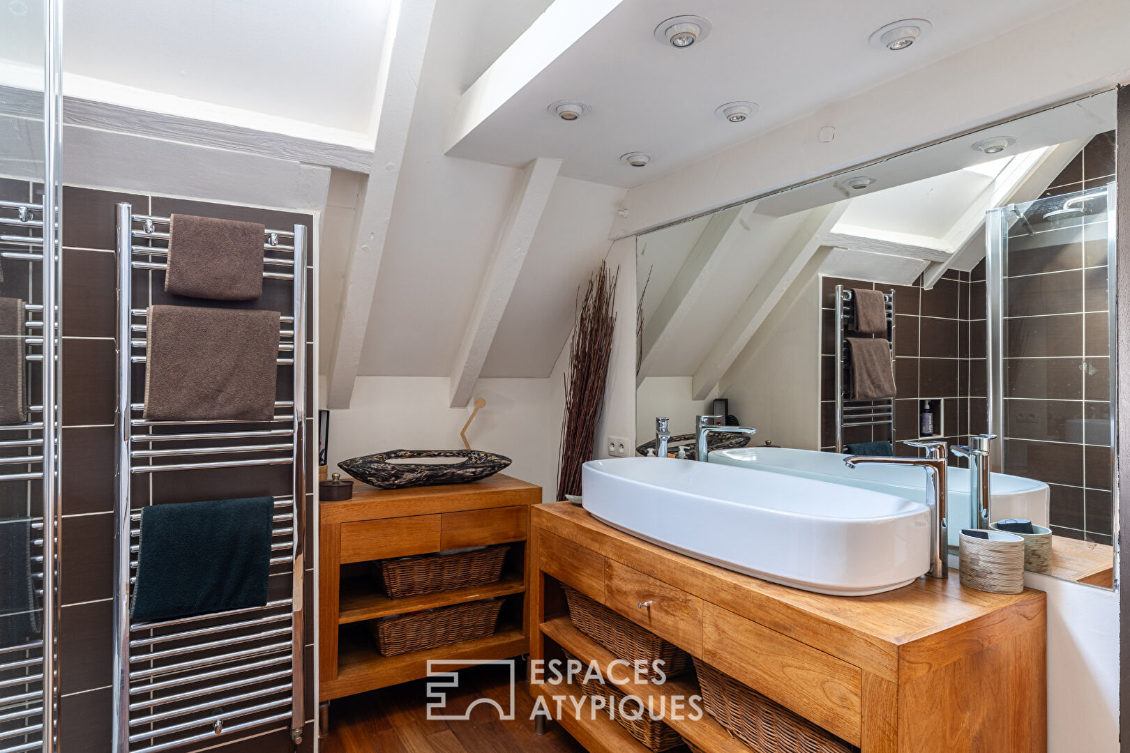 Duplex d’architecte et ses terrasses quartier Observatoire