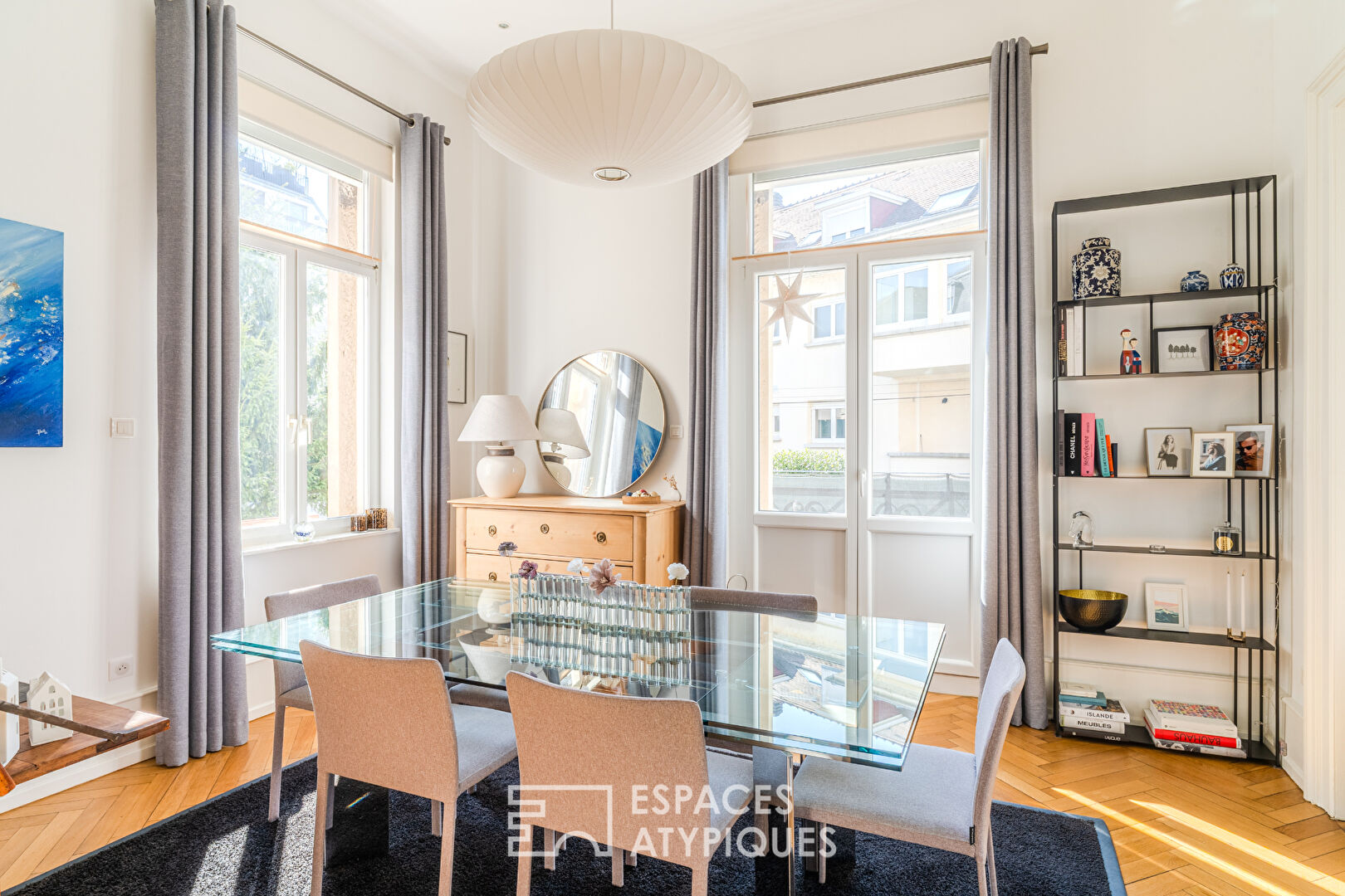 Appartement bourgeois de standing à proximité du Parc de l’Orangerie