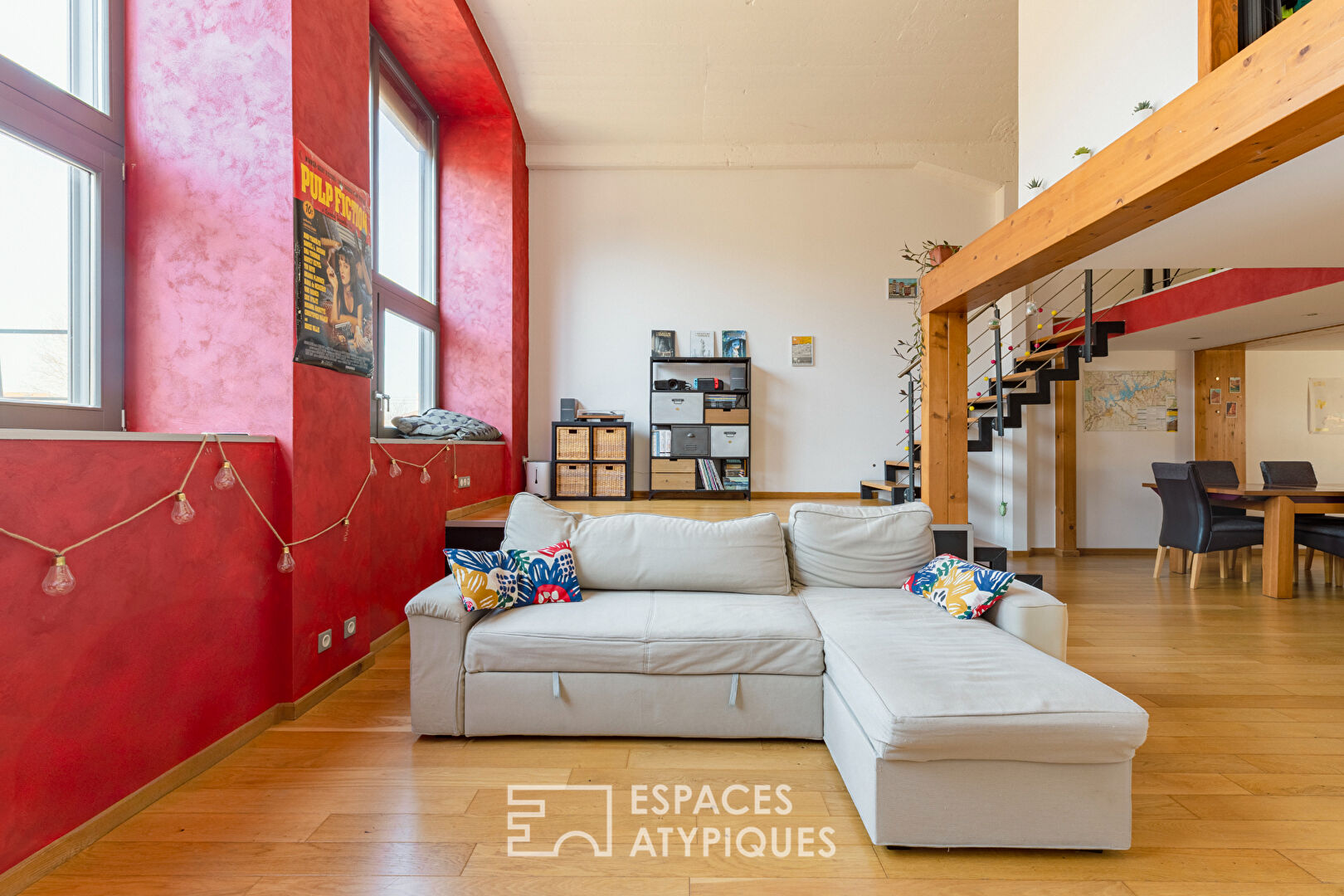 Cosy loft in a building steeped in history
