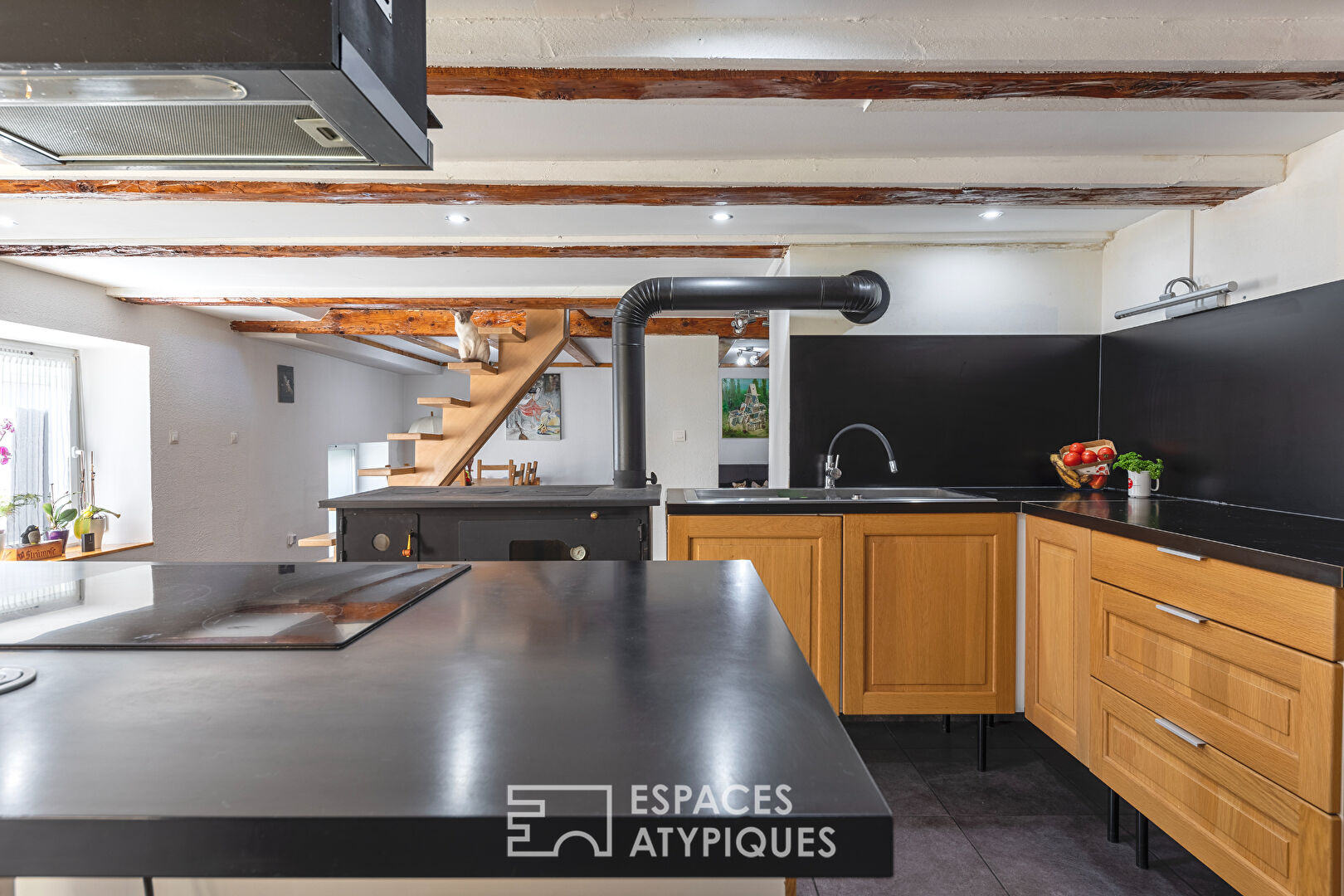 Renovated village house in the heart of the Vosges mountains