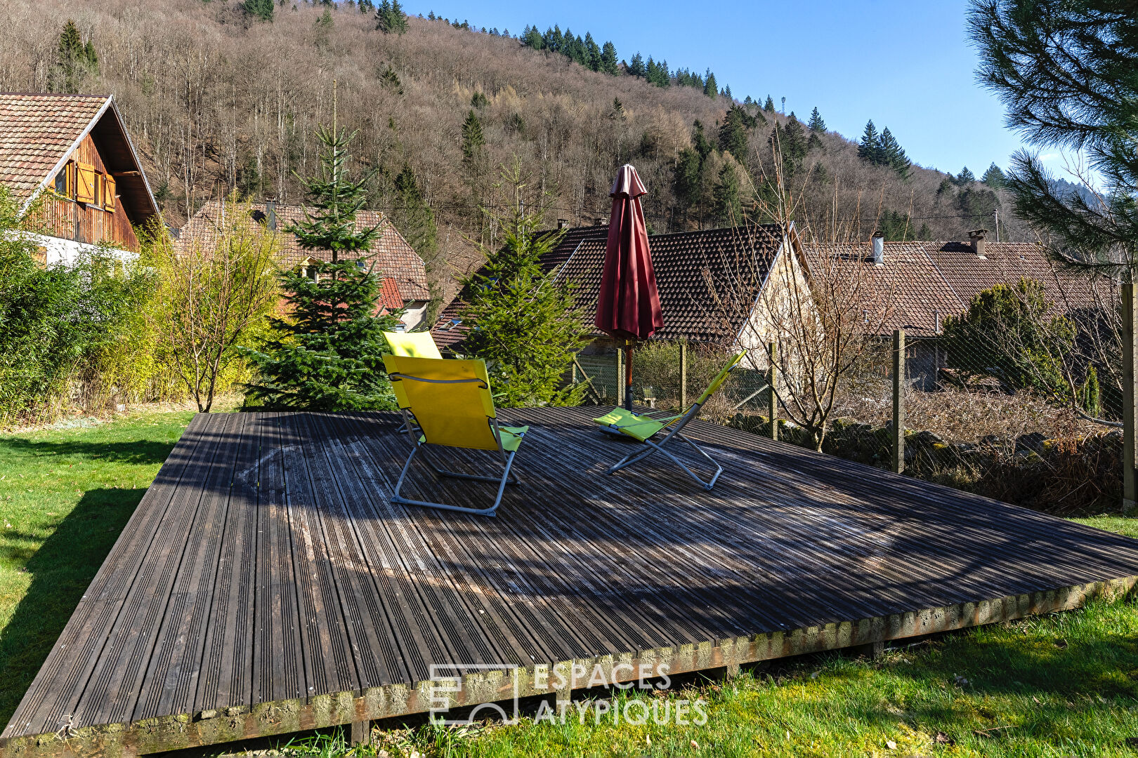 Renovated village house in the heart of the Vosges mountains