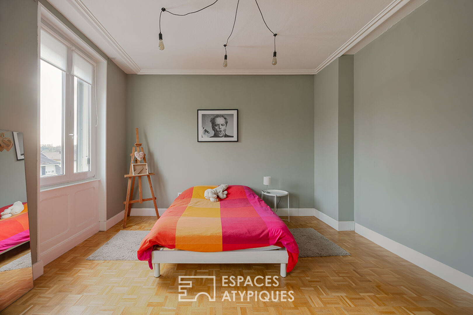 Triplex apartment with rooftop in a town house