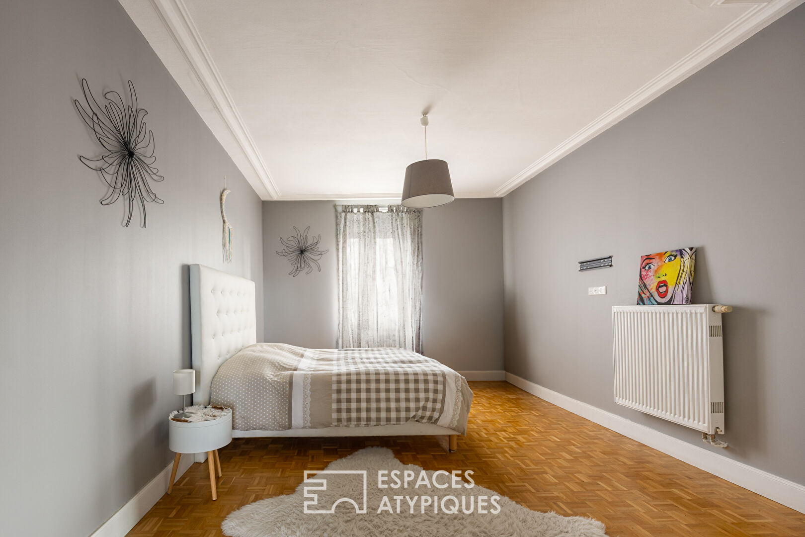 Triplex apartment with rooftop in a town house