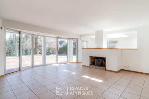 Architect-designed house with swimming pool in La Robertsau