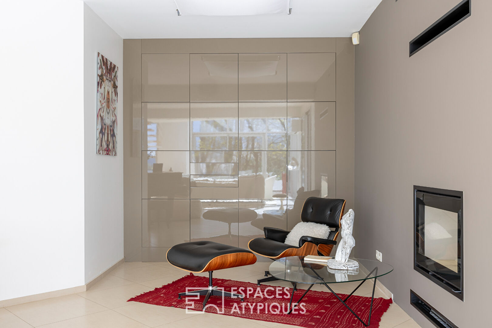 Maison contemporaine et sa piscine sur les hauteurs du Rebberg