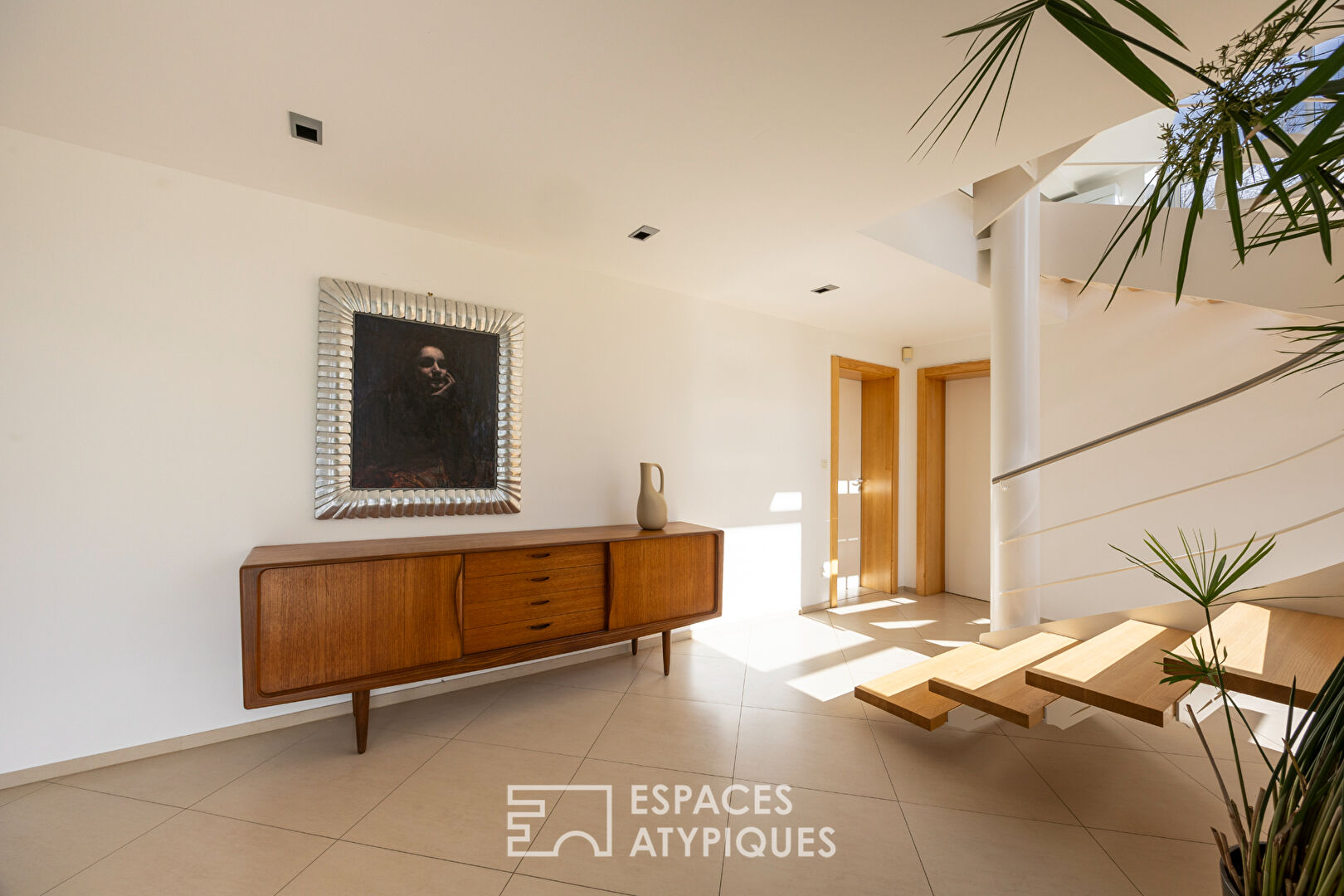Maison contemporaine et sa piscine sur les hauteurs du Rebberg