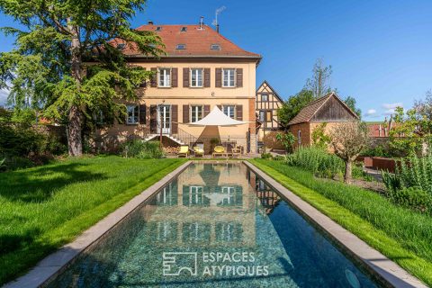Cellar master’s style residence with swimming pool