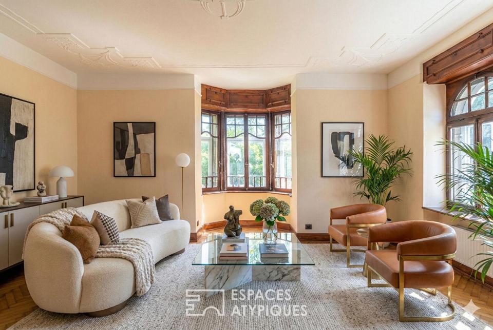 Appartement bourgeois soigneusement rénové