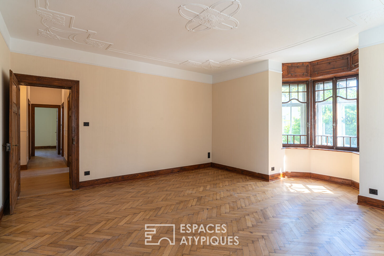 Appartement bourgeois soigneusement rénové
