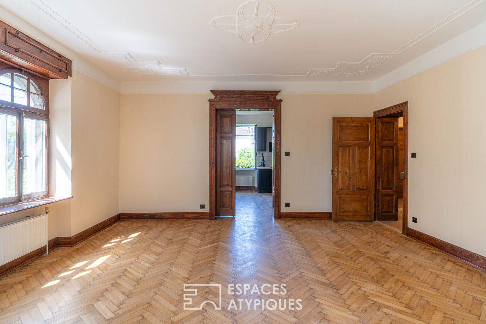 Appartement bourgeois soigneusement rénové